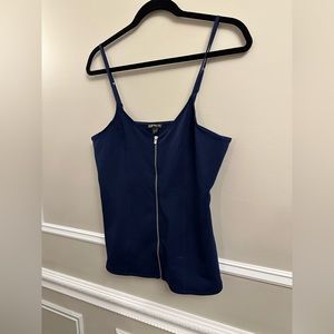 Zip tank top